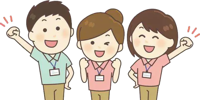 スタッフ募集イラスト